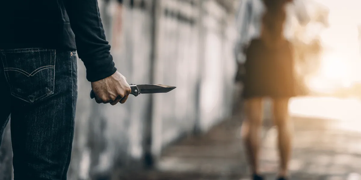 Illustration representing stabbing crime victim support